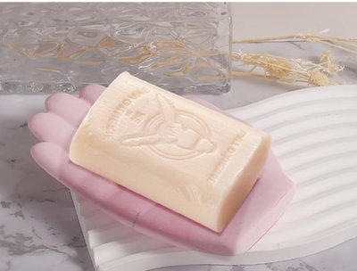 Molde de silicona plato mano Cemento, Resina y Yeso