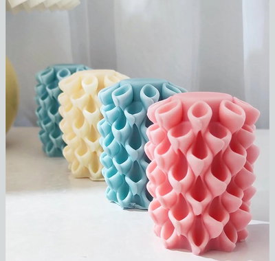Molde de silicona  Velas, Cemento, Resina y Yeso