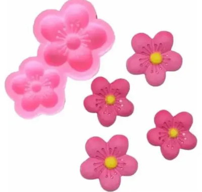 Molde de Silicona florcitas 26k3 velas ,Cemento, Yeso y Resina – velas