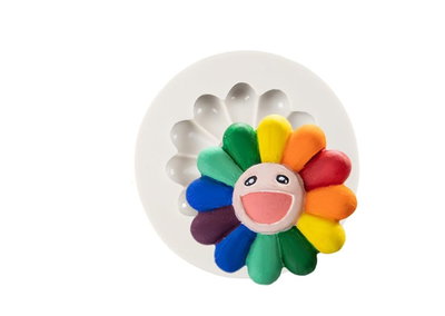 Molde de Silicona margarita carita 4215  velas ,Cemento, Yeso y Resina –  velas
