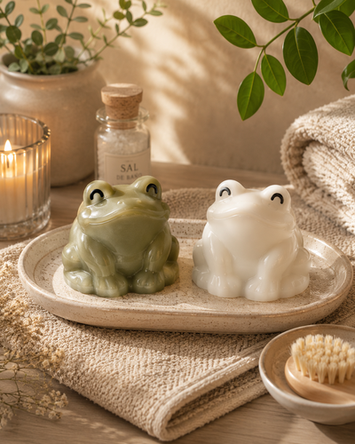 Molde de silicona sapito  Velas, Cemento, Resina y Yeso