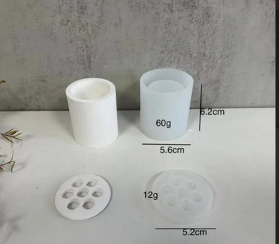 Molde de silicona porta  lapiz– Cemento, Resina y Yeso