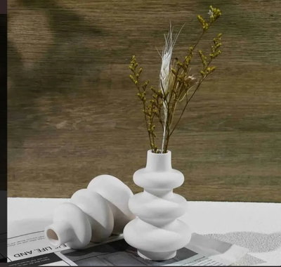 Molde de Silicona florero 4152 para Cemento, Yeso y Resina –  Artesanal