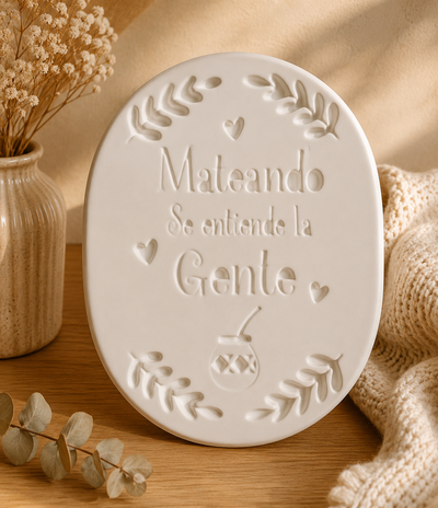 Molde termoformado bandeja mate  VM cemento resina yeso 