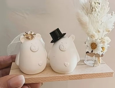 Molde de silicona osito 4409 Velas, Cemento, Resina y Yeso