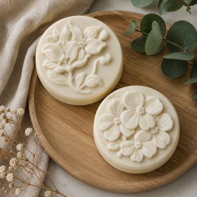 Molde termoformado flores 614 cemento resina yeso jabón velas y aromatizantes