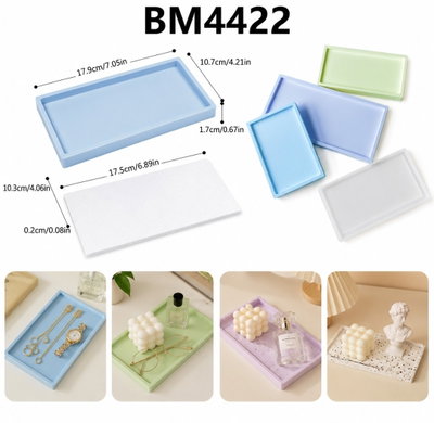 Molde de silicona bandeja 4422 Cemento, Resina y Yeso