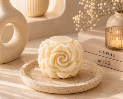 Molde de Silicona flor 02I6 velas ,Cemento, Yeso y Resina – velas