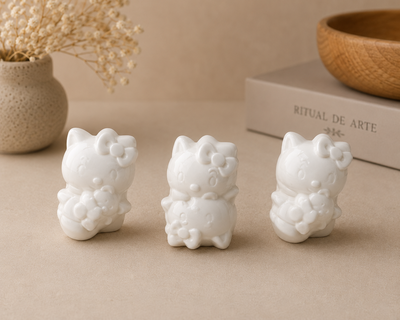 Molde termoformado formas kitty 585 – Cemento, Resina, Yeso, Chocolate y Jabones
