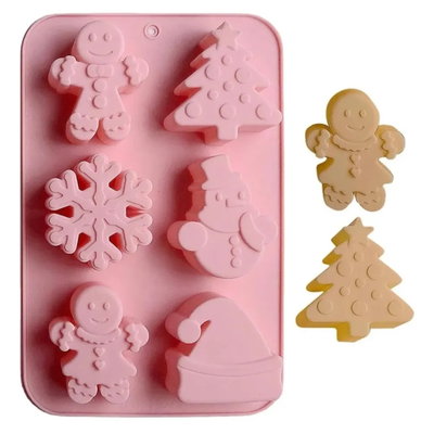 Molde de silicona placa navidad   –  jabones Velas, Cemento, Resina y Yeso