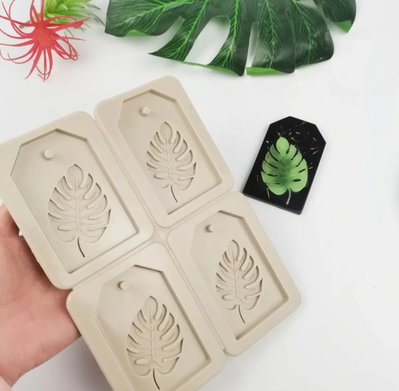 Molde de Silicona  placa tags 6E3 para Cemento, Yeso y Resina –  velas