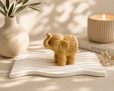 Molde de silicona elefante hindú 3D