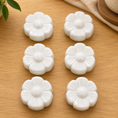 Molde termoformado florcitas x6 Flores decorativas