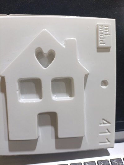 Molde termoformado casita aldea 1