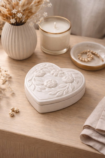 Molde termoformado cajita corazon relieve