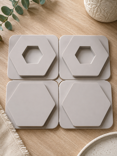 Molde de silicona para tags aromáticos x4 | Yeso, Cemento, Resina y Jabón