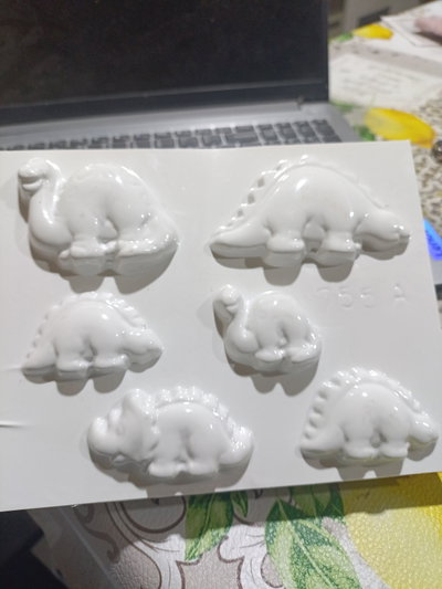 Molde Plástico Termoformado dinosaurios pck1