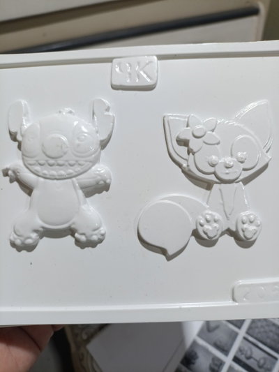 Molde Plástico Termoformado stich   pck