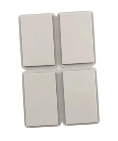 Molde de silicona para tags aromáticos x4 | Yeso, Cemento, Resina y Jabón