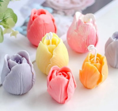 Molde de Silicona tulipán 