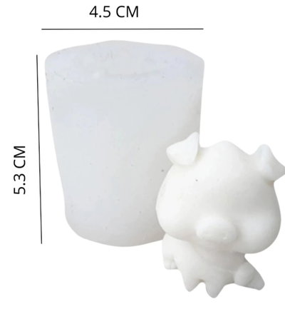 Molde silicona cerdito