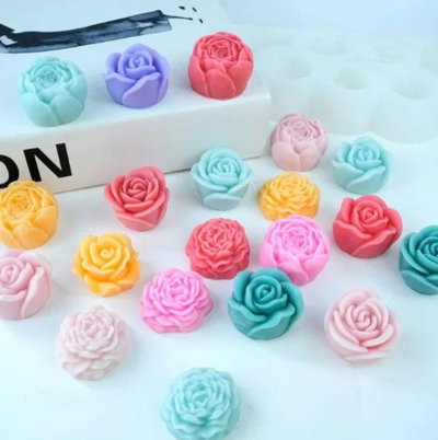 Molde de Silicona Florcitas x 5
