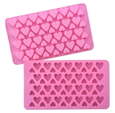 Molde silicona corazoncitos