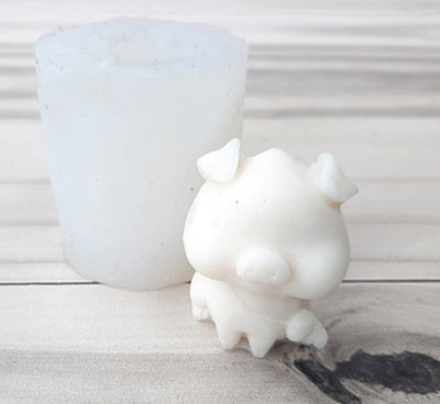 Molde silicona cerdito