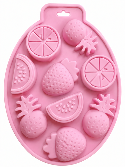 Molde de Silicona placa frutas varios
