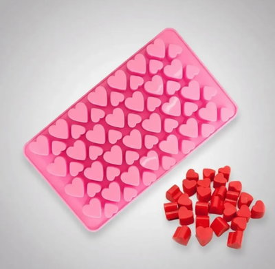 Molde silicona corazoncitos