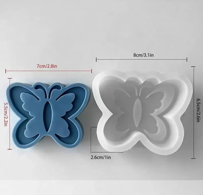 Molde silicona mariposa 2