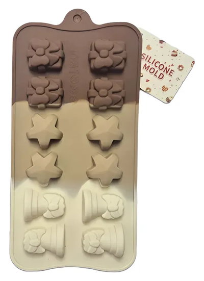 Molde de silicona. Placa regalos navidad