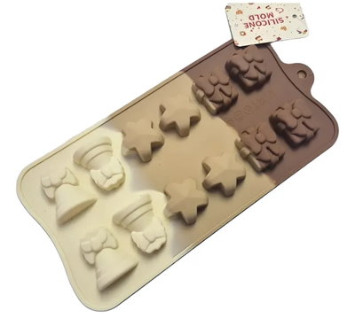Molde de silicona. Placa regalos navidad