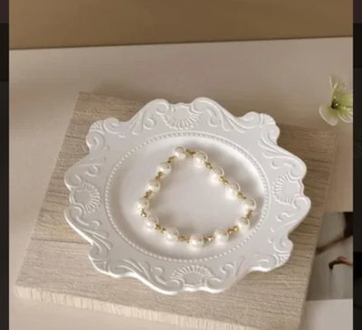 Molde de Silicona plato con relieve 