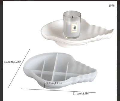 Molde de Silicona bandeja caracol