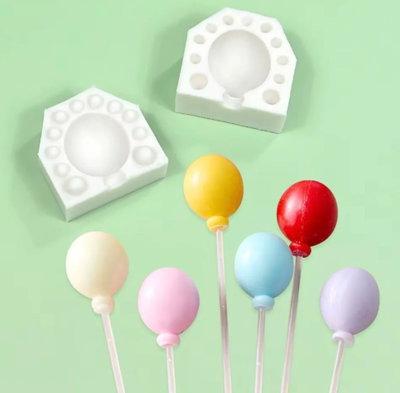 Molde silicona mini globito