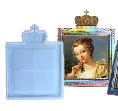Molde silicona porta retrato 