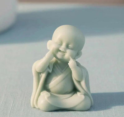 Molde silicona Buda sonriente  3d
