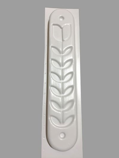 Molde termoformado porta sahumerios flor cemento resina yeso 