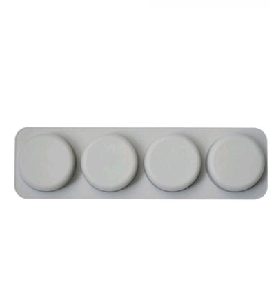 Molde de silicona jabones redondo– jabones Velas, Cemento, Resina y Yeso