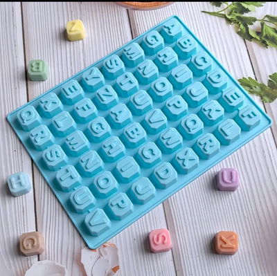 Molde de silicona abc 1 jabones Velas, Cemento, Resina y Yeso