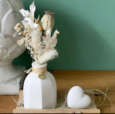 Molde de Silicona florero 2110 para Cemento, Yeso y Resina –  Artesanal