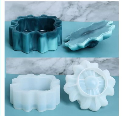 Molde de Silicona alhajero para Cemento, Yeso y Resina –  Artesanal