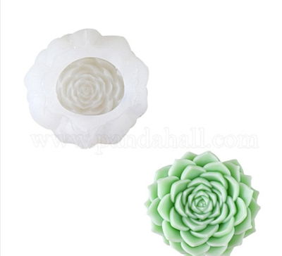 Molde de Silicona suculentas 22T8 para Cemento, Yeso y Resina –  velas