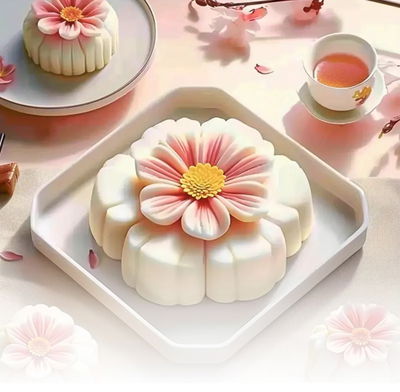Molde de Silicona flor 22Y8 para Cemento, Yeso y Resina –  velas