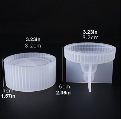 Molde de Silicona caramelera circus Cemento, Yeso y Resina – Artesanal