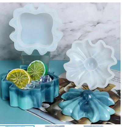 Molde de Silicona alhajero para Cemento, Yeso y Resina –  Artesanal