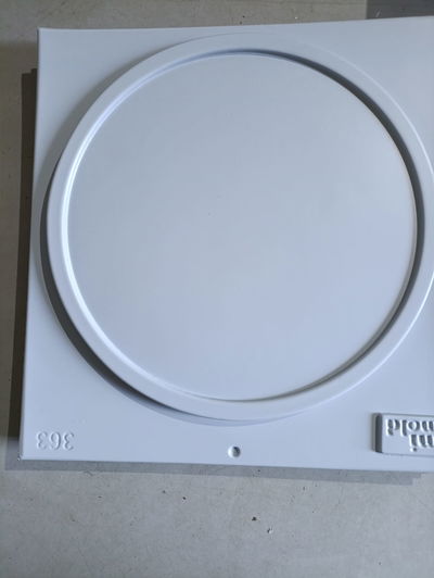 Molde termoformado circulo  32 cm 363 – Cemento, resina o yeso