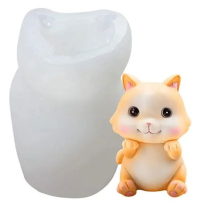 Molde de silicona gati 25J2 jabones Velas, Cemento, Resina y Yeso