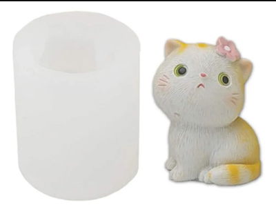 Molde de silicona gati  25I2 jabones Velas, Cemento, Resina y Yeso